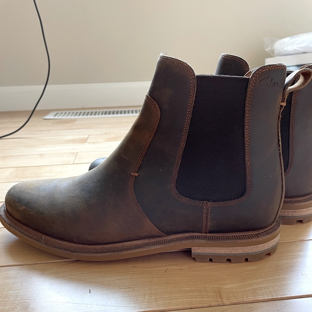 Clarks Brown Boots